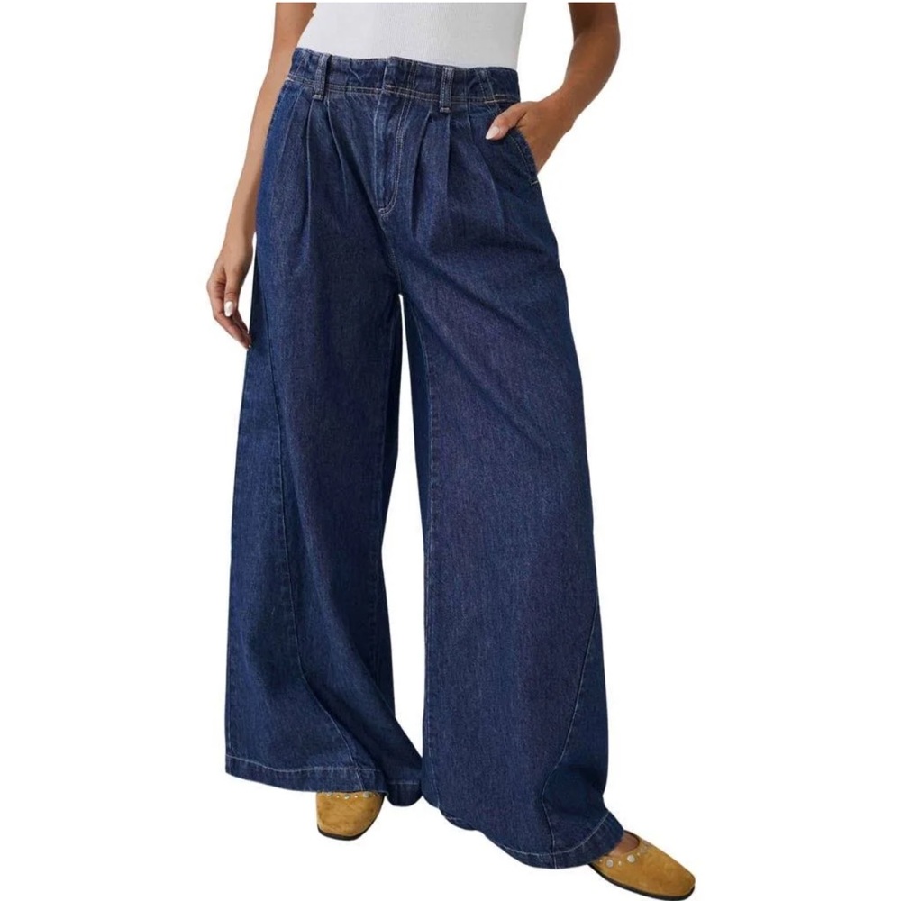 Free People Equinox Wide-Leg Jeans - Picture 5 of 7